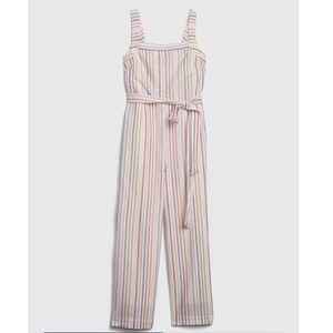 Gap Apronneck Stripe Jumpsuit